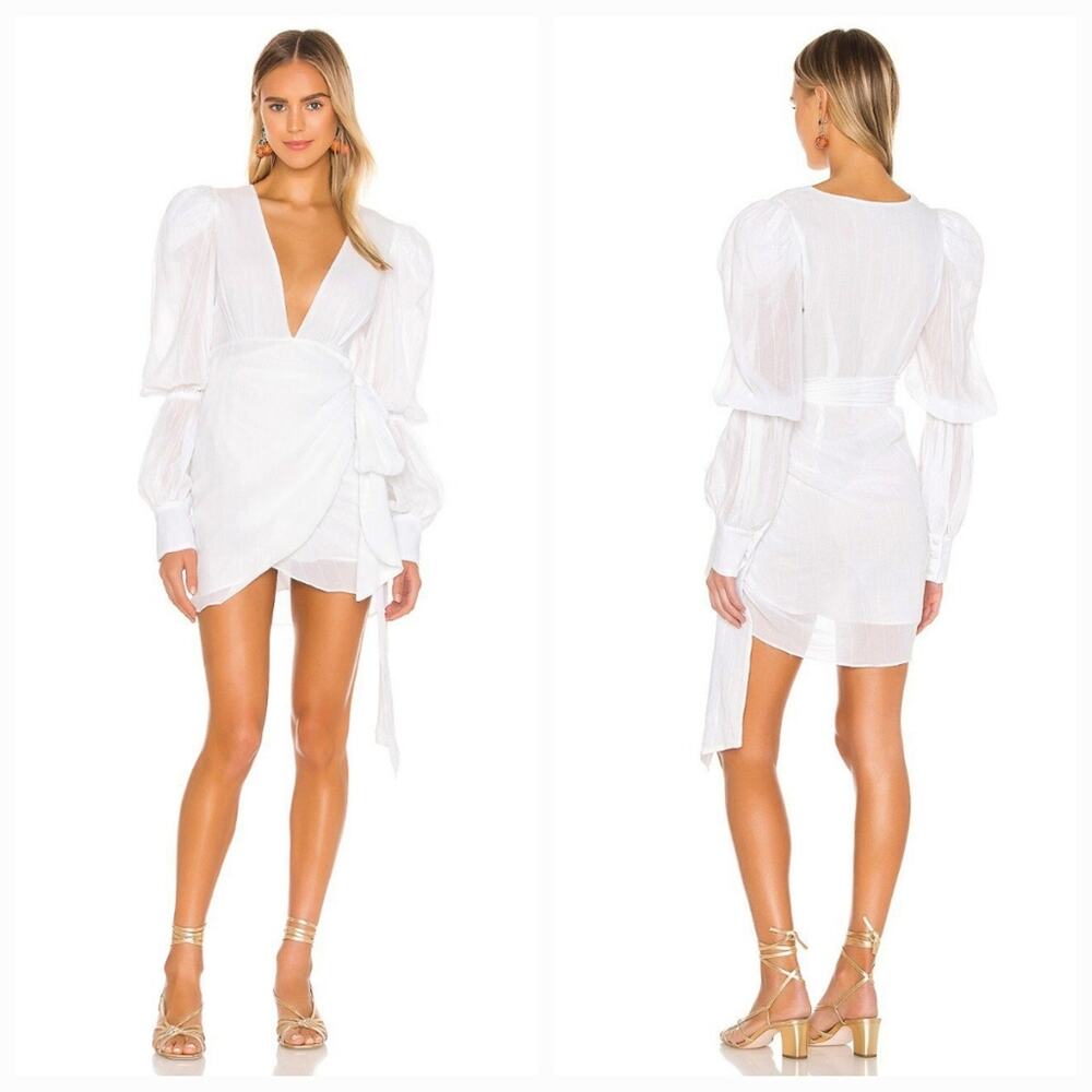 LPA Eastwood Dress in White Small - Picture 1 of 11